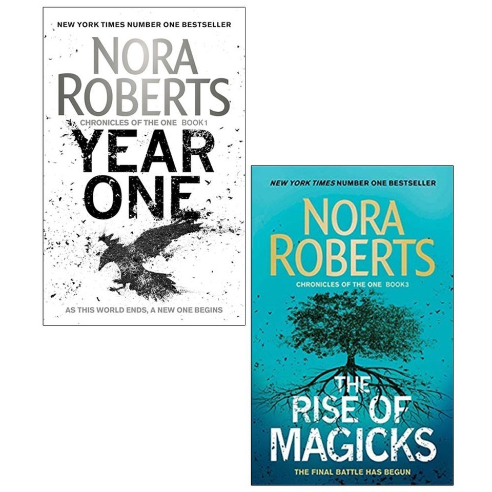 Chronicles of The One Series 2 Books Collection Set by Nora Roberts  Magicks