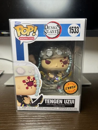 Demon Slayer Tengen Uzui Funko Pop! Vinyl Figure #1533 CHASE w/Pop Protector✅