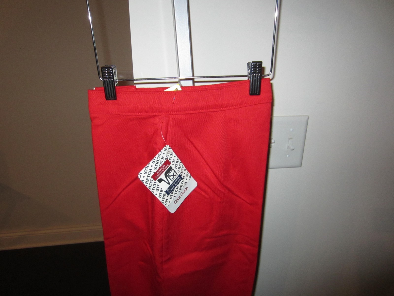 Girls Motion Pants Red Size 10 image 5