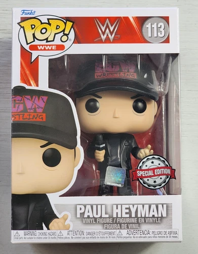 Paul Heyman 113 WWE Special Edition Funko Pop Vinyl