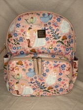 NWT Petunia Pickle Bottom Disney Cinderella District Backpack Diaper Bag Pink