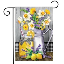 Briarwood Lane Lemonade Summer Garden Flag