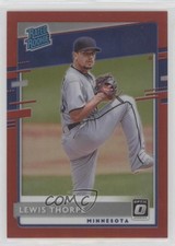 2020 Panini Donruss Optic Rated Rookies Red Prizm 35/60 Lewis Thorpe #76 0kz8