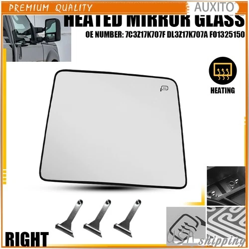 Mirror Glass Lower Convex Right Side LH for Ford Transit 150 250 350 2008-19 H