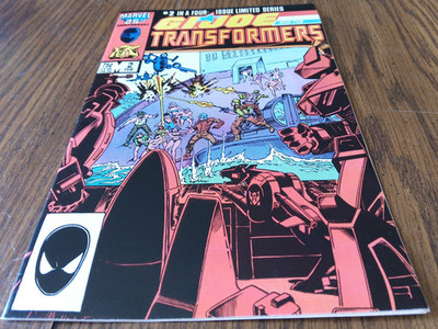 G.I. Joe And The Transformers #2 February 1987 Marvel Comics