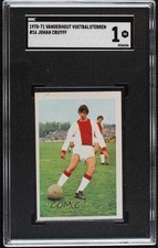 1970-71 Vanderhout Voetbalsterren in Aktie Johan Cruyff #16 SGC 1 0ol0