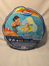 #5001 SwimWays Baby Spring Float w/ Sun Canopy 9-24 Months up to 33 pounds