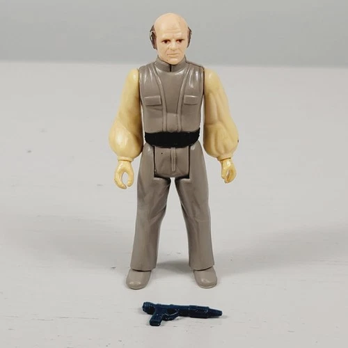 Vintage Star Wars ESB Lobot 100% Complete Action Figure 1980 Kenner