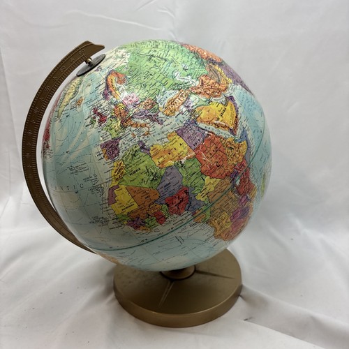 Vintage Replogle World Nation Series Raised Globe by Leroy M. Tolman 12 ...