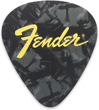 Fender Guitar Pick Silver Metal Sign - Fun Fender Wall Art for Office, Music ...