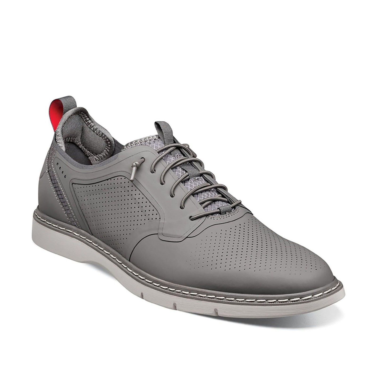 Stacy Adams Shoes Synchro Plain Toe Elastic Lace Up Black Size 11.5 — photo 2