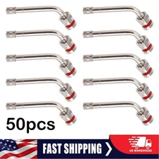 Pack of 50 Truck Tire Valve Stems TR545D for Alcoa 22.5in 24.5in Aluminum Wheels