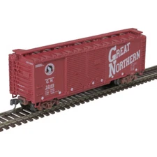 Atlas 50006203 N Great Northern Experimental Schemes TMAN 40 DD Box Car (3-Pack)