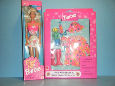 barbie raincoat set