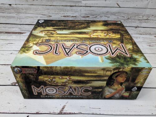 Mosaic Colossus Edition Civilization Brettspiel Glenn Drover Forbidden Games - Bild 3 von 16