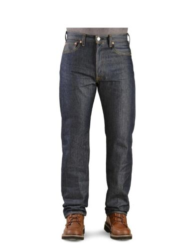 PARA HOMBRES TALLA 54 X29 LEVI'S 501 BOTÓN MOSCA AJUSTE ORIGINAL JEAN ENCOGIBLE PARA ADAPTARSE NUEVO CON ETIQUETAS - Imagen 2 de 5