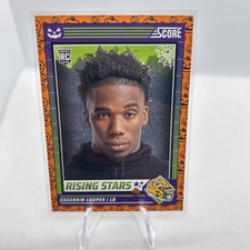 Edgerrin Cooper 2024 Score Halloween Rising Stars Pumpkin #18 Green Bay Packers