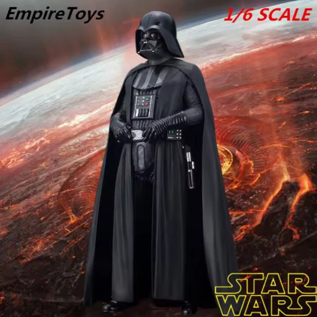 12" Darth Vader - Empire Toys 1/6 Action Figure - STAR WARS Collectible Model - Image 2 of 4
