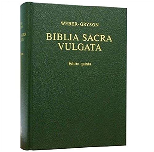 Biblia Sacra Vulgata (Vulgate): Holy Bible in Latin HARDCOVER-by