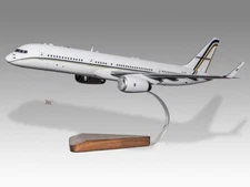 Boeing 757-200 GainJet Aviation Desk Wood Airplane New Model Small Scale 1/130
