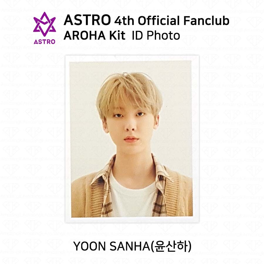ASTRO 4th Official Fanclub AROHA Kit ID Photo Eunwoo Moonbin
