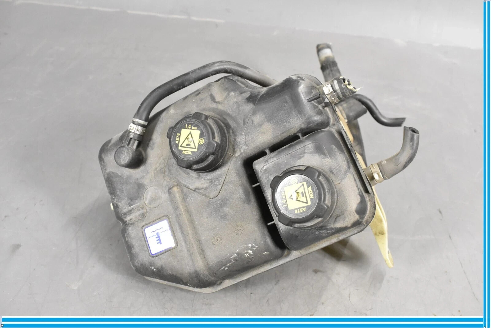 14-15 Maserati Quattroporte M156 Coolant Reservoir Overflow Expansion Tank OEM