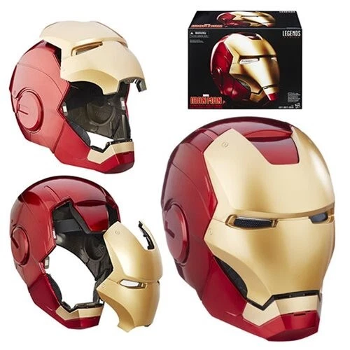 Marvel Legends Iron Man Casco Electrónico Hasbro Prop Réplica Sellado de Fábrica Foto 3 de 3