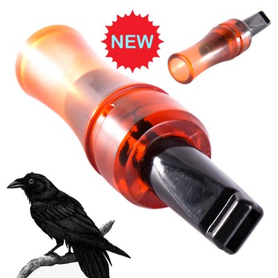 Imitation Crow Bird Whistle,Crow CallDecoy to Attract Crows,with Realistic Sound