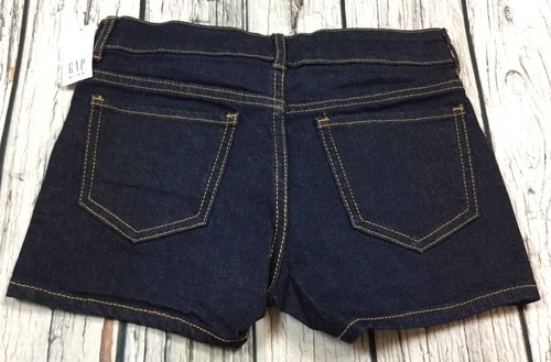 Gap Kids Girls Size 6 Light Teal Flip Sequins Shirt & Denim Shorts Outfit. Nwt - Picture 4 of 5