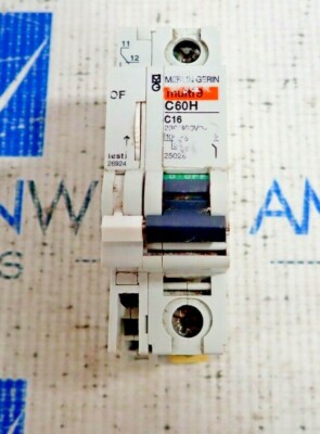 MERLIN GERIN MULTI9  C60H CIRCUIT BREAKER 230/400V~ C16 26924