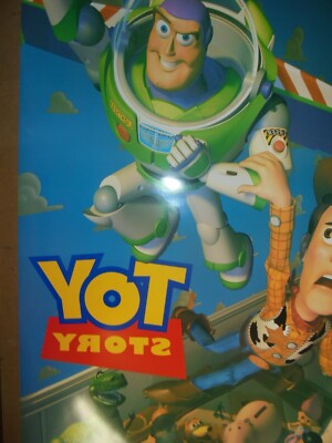 トイストーリー 映画ポスター UK版 ROLLED 1995年公開 正規品 TOY STORY (1995) ORIGINAL MOVIE POSTER 
