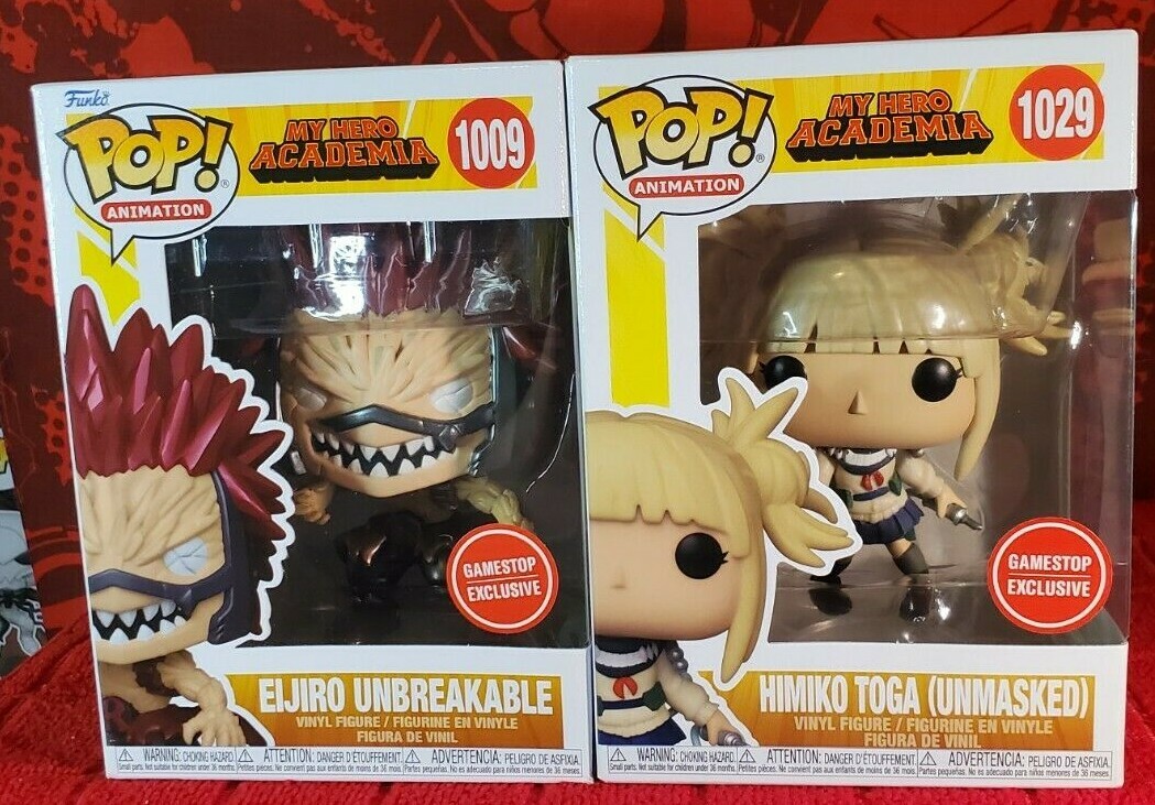 Funko Pop My Hero Academy GameStop #1009 Eijiro Unbreakable