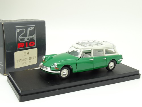 CITROEN DS ID 19 BREAK RTF 1963 1/43 BOITE D'ORIGINE - Boutique Loisir