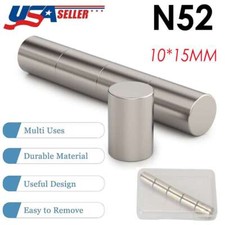 5/10/20/40Pc N52 Super Strong Round Cylinder Magnet 15x10mm Rare Earth Neodymium
