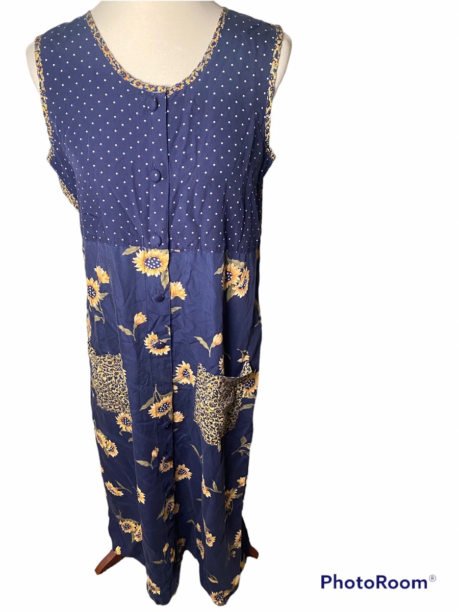 sunflower dress 90s Nineties Sunflower Jacquard Skort - Retro Fashion