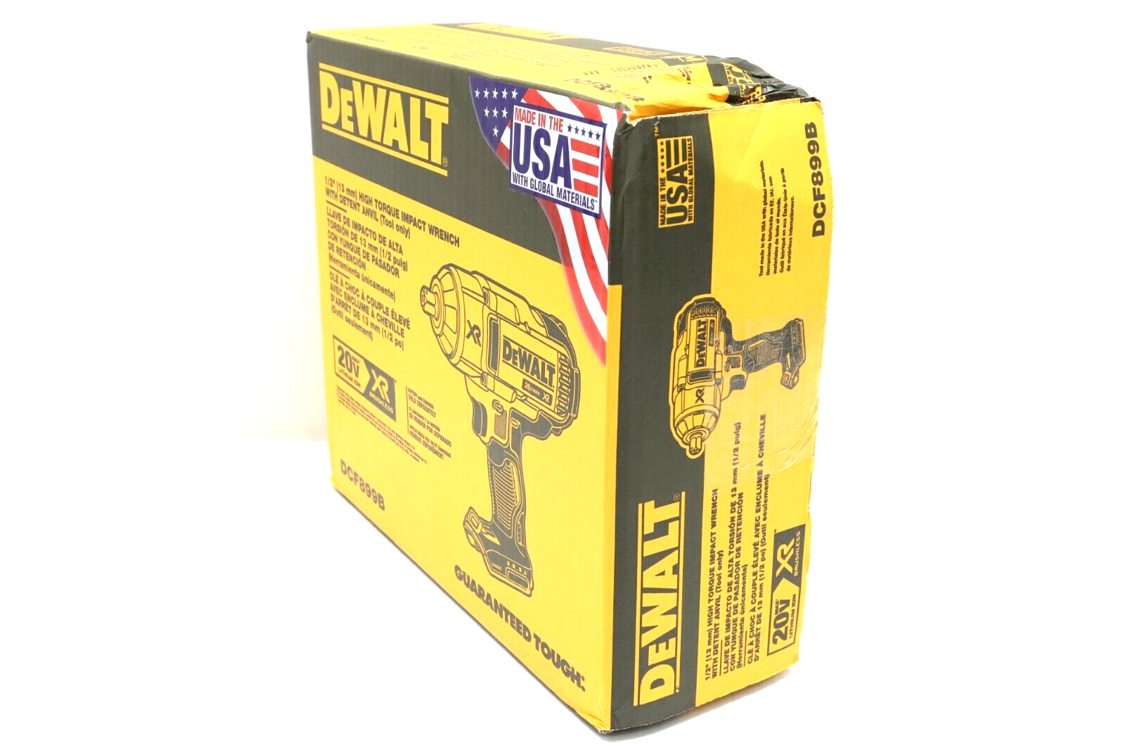 DeWalt DCF899B 20V MAX XR BL High Torque LiIon 1/2" Cordless Impact