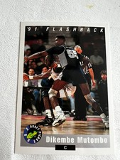 (3) 1992 CLASSIC DRAFT PICKS '91 FLASHBACK DIKEMBE MUTOMBO #98