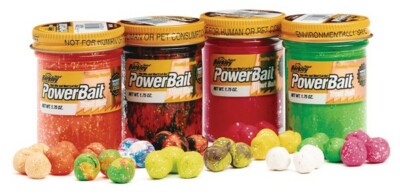 Berkley Powerbait Power Select Glitter Trout Bait Glas Forellenteig Troutbait