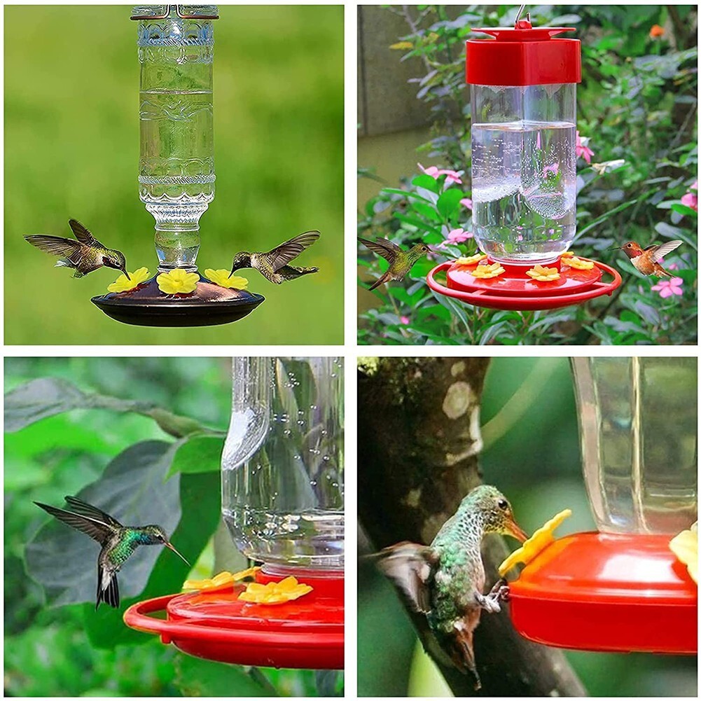 Complete Your Feeder with 20pcs Yellow Hummingbird Flower Replacements