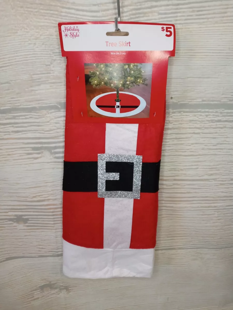 Santa belt tree skirt cheap