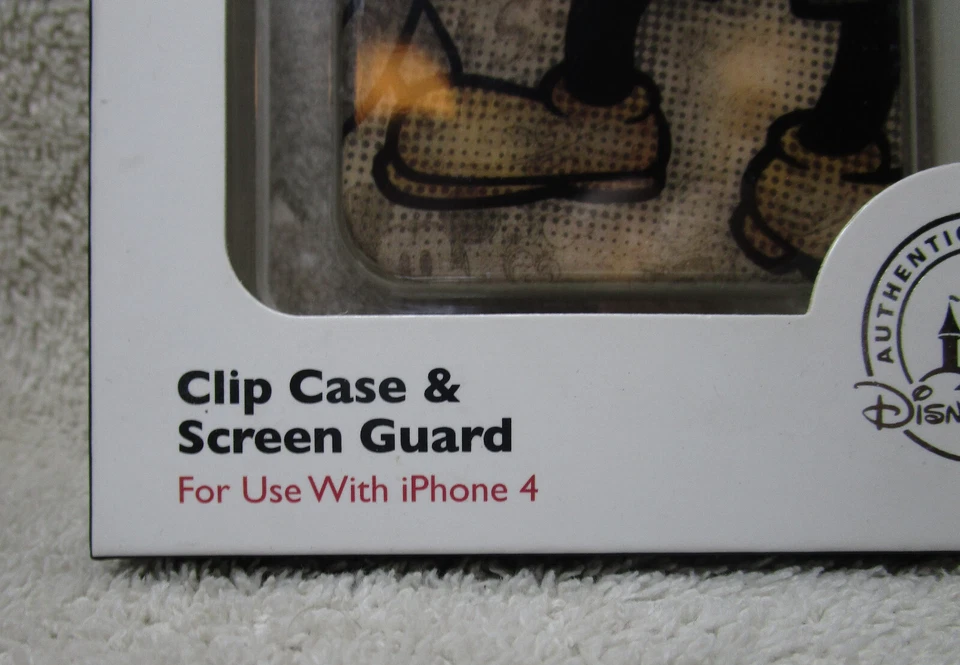 Disney Parks Mickey Mouse Steamboat Willie iPhone 4 Clip Case & Screen Guard - Image 2 of 4