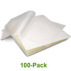 100 Thermal Laminating Sheets Laminator Pouches 9"x11.5" Clear Letter Size 3 Mil