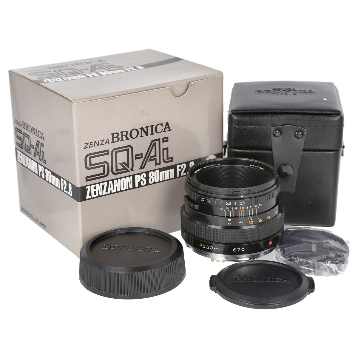 ZENZABRONICA SQ-Ai ZENZANON-PS 80mm F2.8 中判カメラ レンズ付