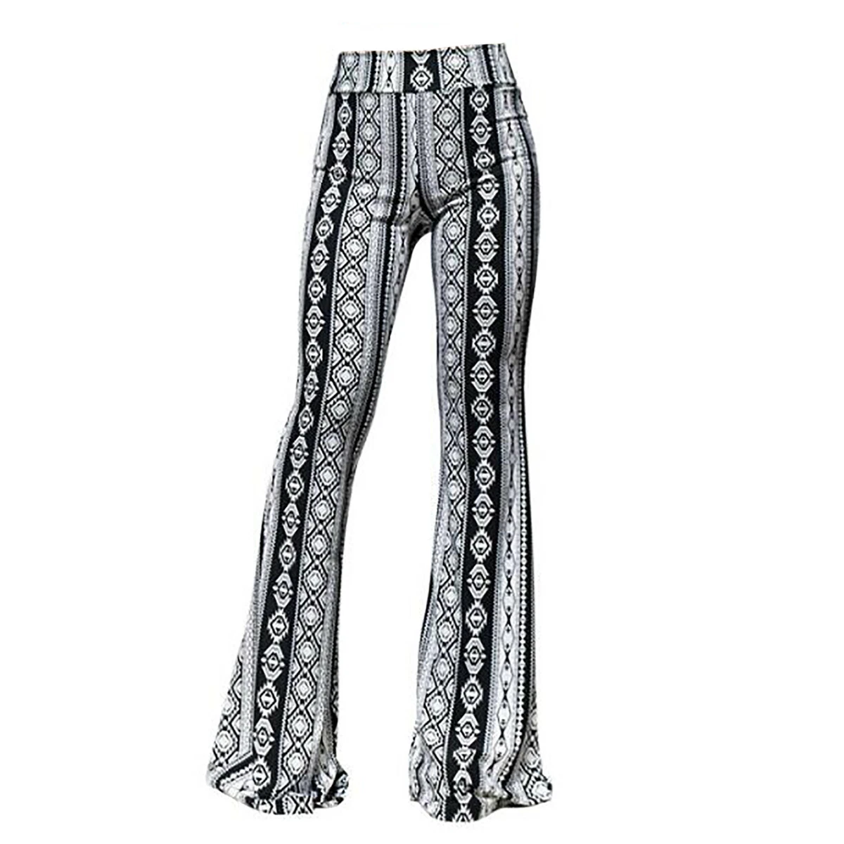 Buy Peach Printed Narrow Palazzo Pants Online - Aurelia