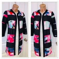 Joseph Ribkoff Floral Coat Uk Size 10