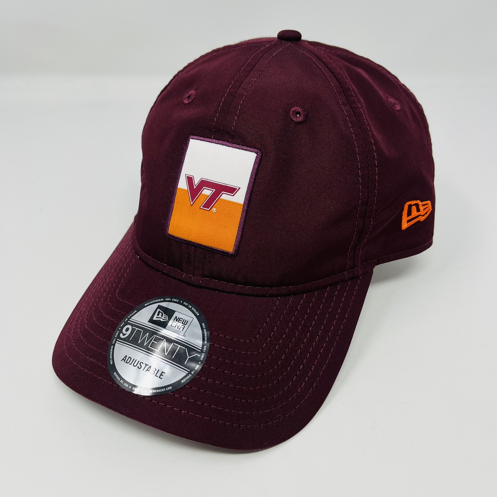 New Era 9TWENTY Virginia Tech Hokies Adjustable Strapback Mens Hat Cap Maroon