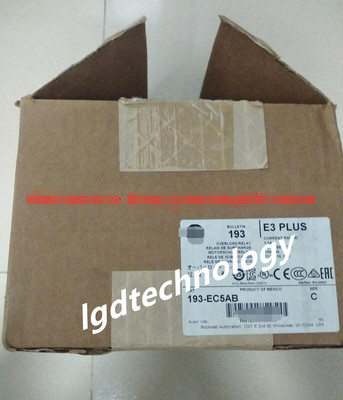 193-EC5AB E3 PLUS overload relay 193-EC5AB E3 PLUS  NEW  