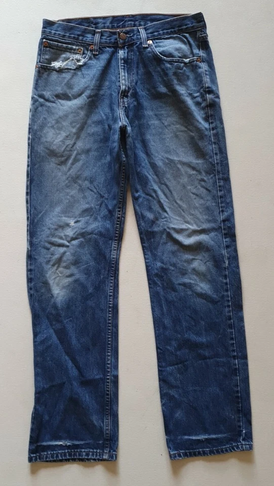 LEVIS 501 Jeans Mens W 32 L 32 Classic Fit Blue Denim Red Tab Vintage, photo 2 of 5