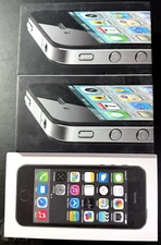 TWO Original Apple iPhone 4 & ONE iPhone 5 Empty Box /3 Boxes Near Mint