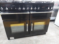 Rangemaster Esprit 110cm DF Dual Fuel Range Cooker - Black #24